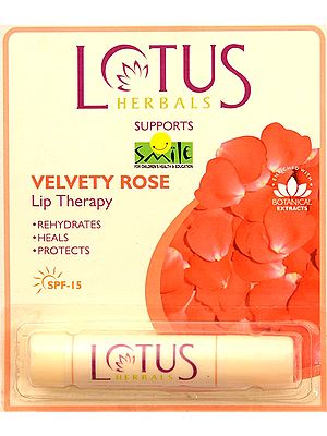 Velvety Rose Lip Therapy (Rehydrates, Heals & Protects)