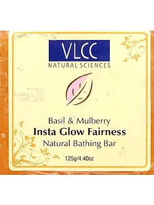 Insta Glow Fairness - Natural Bathing Bar (Basil & Mulberry)