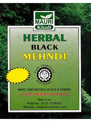 Herbal Black Mehndi (Make Hair Natural Black & Shining)