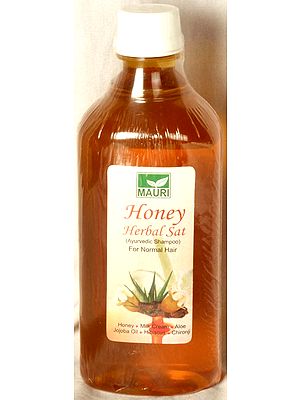 Honey Herbal Sat (Ayurvedic Shampoo For Normal Hair)