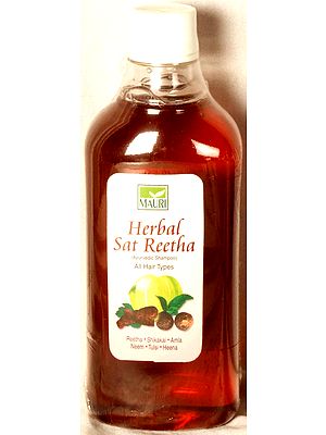 Herbal Sat Reetha (Ayurvedic Shampoo All Hair Types) (Reetha, Shikakai, Amla, Neem, Tulsi, Heena)