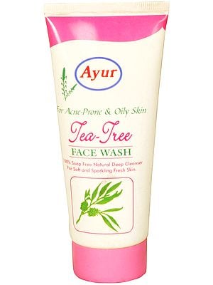 Ayur Tea Tree Face Wash (For Acne-Prone & Oily Skin)