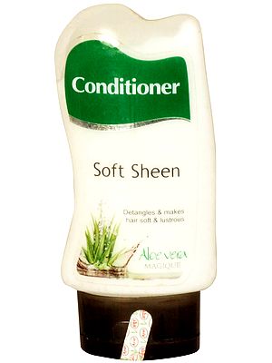 Ayur Conditioner Soft Sheen (Detangles & Makes Hair Soft & Lustrous Aloe Vera)