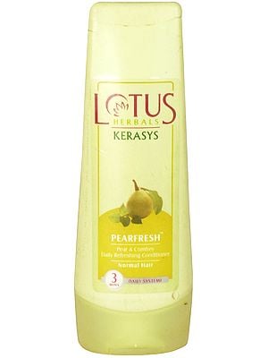 Pearfresh (Pear & Comfrey Daily Refreshing Conditioner Normal Hair) (Lotus Herbals Kerasys)