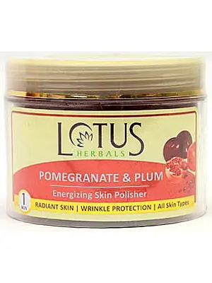 Lotus Herbals Pomegranate & Plum Energizing Skin Polisher