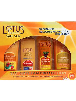 Safe Sun 360 Anti-Tan Protection: Intense Protection Against Tan Wrinkle & Sunburns