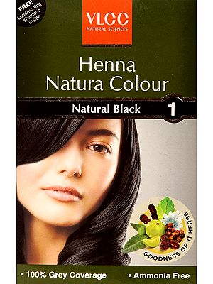 VLCC Henna Natura Colour-Natural Black