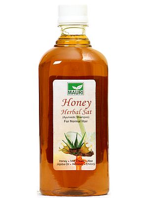 Mauri Honey Herbal Sat (Ayurvedic Shampoo) For Normal Hair