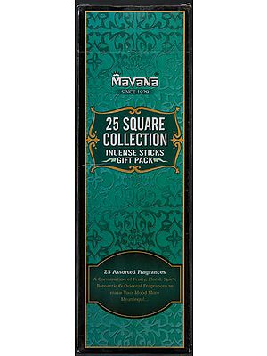 25 Square Collection Incense Sticks Gift Pack (Incense)