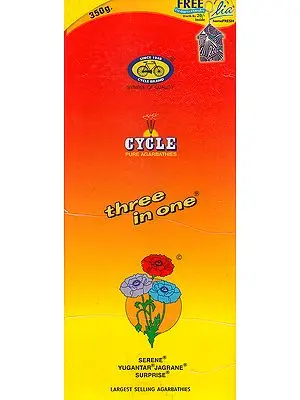 Three in One: Pure Agarbathi (Incense Sticks)