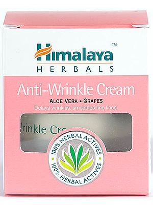 Anti - Wrinkle Cream: Aloe Vera, Grapes