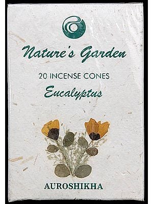 Eucalyptus - Nature's Garden Incense Cones (Pack 4 Packets)