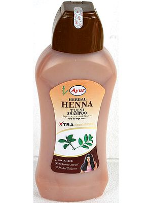 Herbal Henna Tulsi Shampoo (Perfect Hair & Scalp Vitalizer)