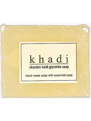 glycerine khadi chandan haldi ayurvedic saffron