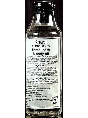 Khadi Vedic Herbs Herbal Bath & Body Oil