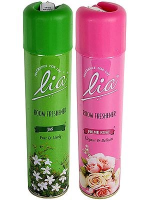 Lia Jas & Prime Rose (Set of Two Room Fresheners)