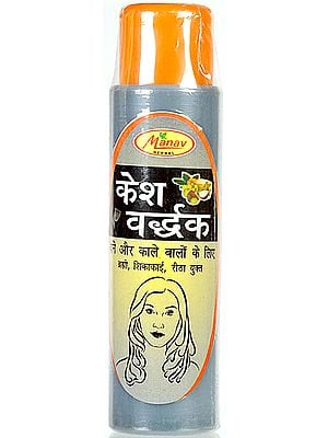Manav Herbal Kesh Verdhak (For Dense and Black Hair- Brahmi, Shikakai & Ritha)