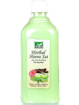 Mauri Herbal Heena Sat (Ayurvedic Shampoo)