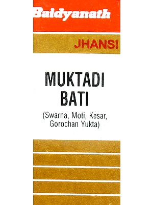 Muktadi Bati (Swarna, Moti, Kesar, Gorochan Yukta)