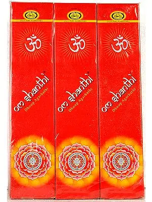 Om Shanthi Dhoop Agarbathi (360 Sticks)