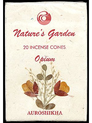 Opium - Nature's Garden Incense Cones (Pack 4 Packets)