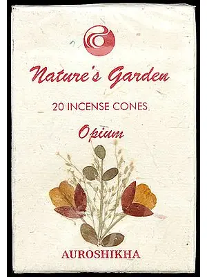 Opium - Nature's Garden Incense Cones (Pack 4 Packets)