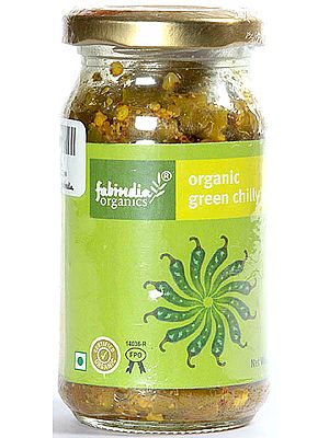 Organic Green Chilly Pickle