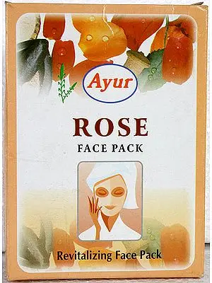Rose Face Pack- Revitalizing Face Pack (Price Per Pair)