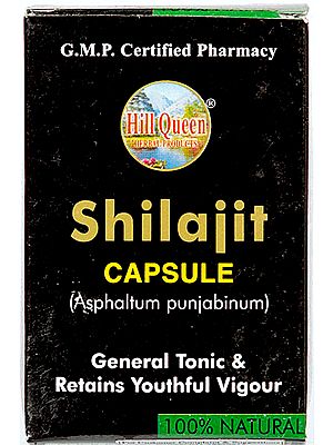 Shilajit Capsule Asphaltum Punjabinum (General Tonic & Retains Youthful Vigour)