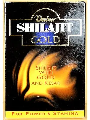 Shilajit Gold Capsules (Shilajit with Gold And Kesar) Net. 10 Capsules