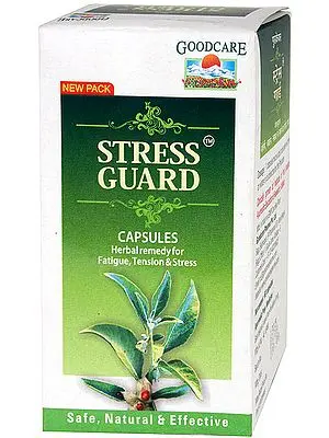 Stress Guard Capsules (Herbal Remedy for Fatigue, Tension & Stress)