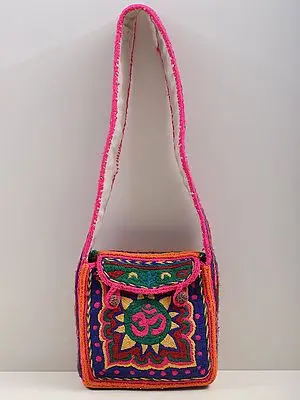 Om Shoulder Bag from Haridwar