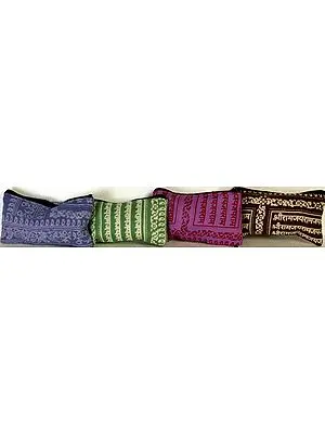 Lot of Four Sri Ram Jai Ram Clutch Bags
