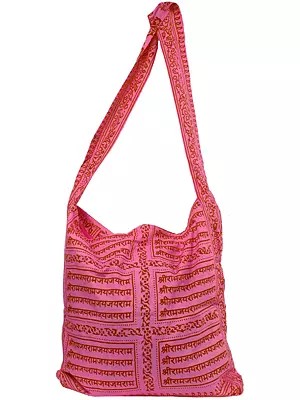 Shoulder Jhola Bag with Sri Ram Nama Mantra