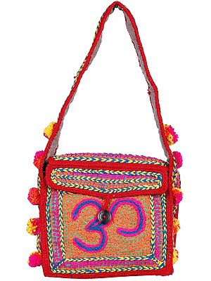 Om Shoulder Bag from Haridwar