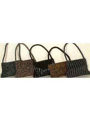 5 Assorted Heavily Beaded Bags