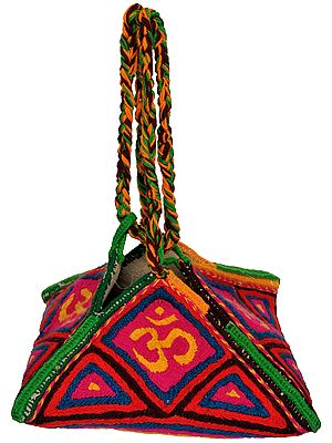 Om Samagri Hand-made Bag from Haridwar
