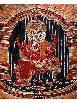 Enthroned Ganesha