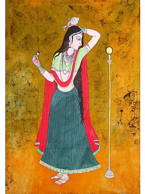 Applying Itra in Candle Light