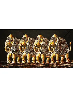 Decorated Elephants