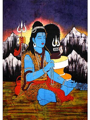 Meditating Shiva