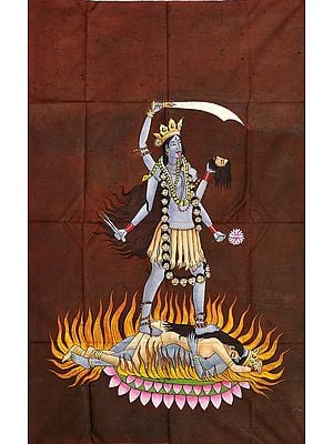 Batik Paintings of Indian Goddesses
