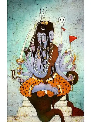 Panchanana or Five-Headed Shiva