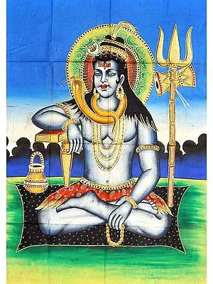 Meditating Shiva