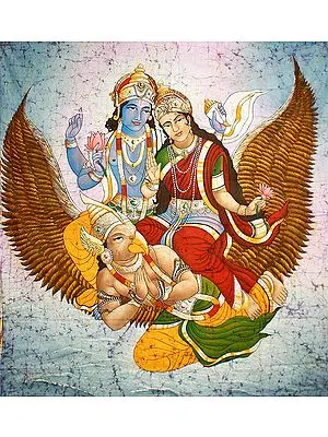 Vishnu Lakshmi on Garuda