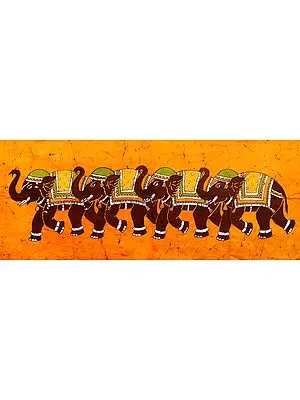 Decorated Elephants