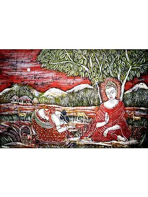 Buddha and Sujata
