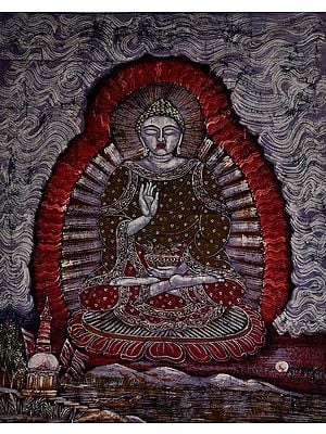 Gautam Buddha in the Abhaya Mudra