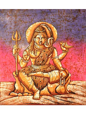 Lord Shiva at Kailasha