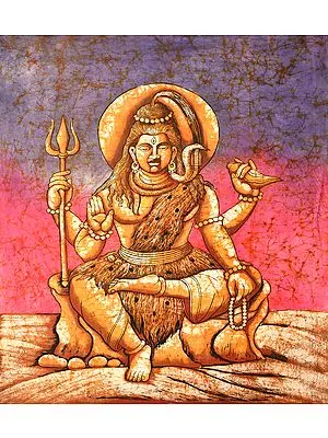 Lord Shiva at Kailasha